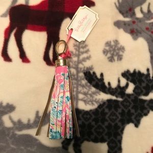 Lilly Pulitzer Tassel Key Chain